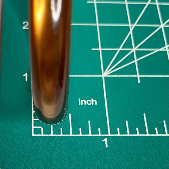 Moonglow Bangle Bracelet Golden Brown Lightweight - Picture 9 of 9